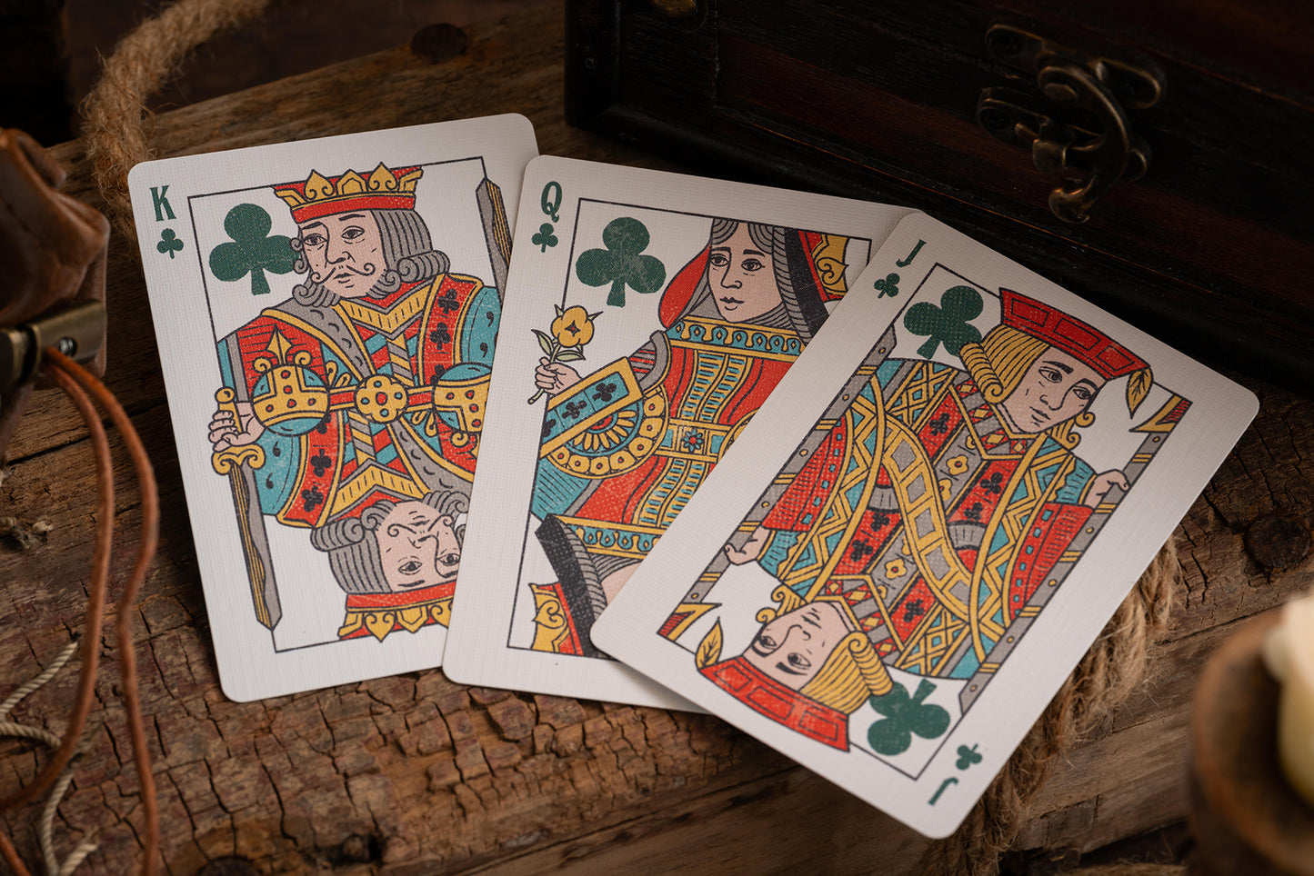 ALBATROSS 2x DECK SET IN ENGRAVED X2 CARAT CASE