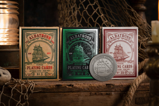 ALBATROSS BUNDLE - ALL 3x DECKS + COIN