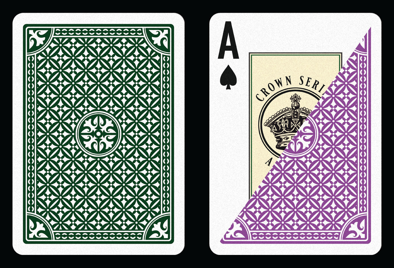 *PRE-ORDER* CROWN SERIES POKER - PVC 2 DECK SET (SPECIAL PRE-ORDER PRICE)