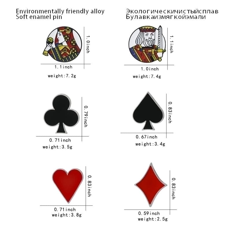 ENAMEL PIN BUNDLE - ALL 4 PIPS