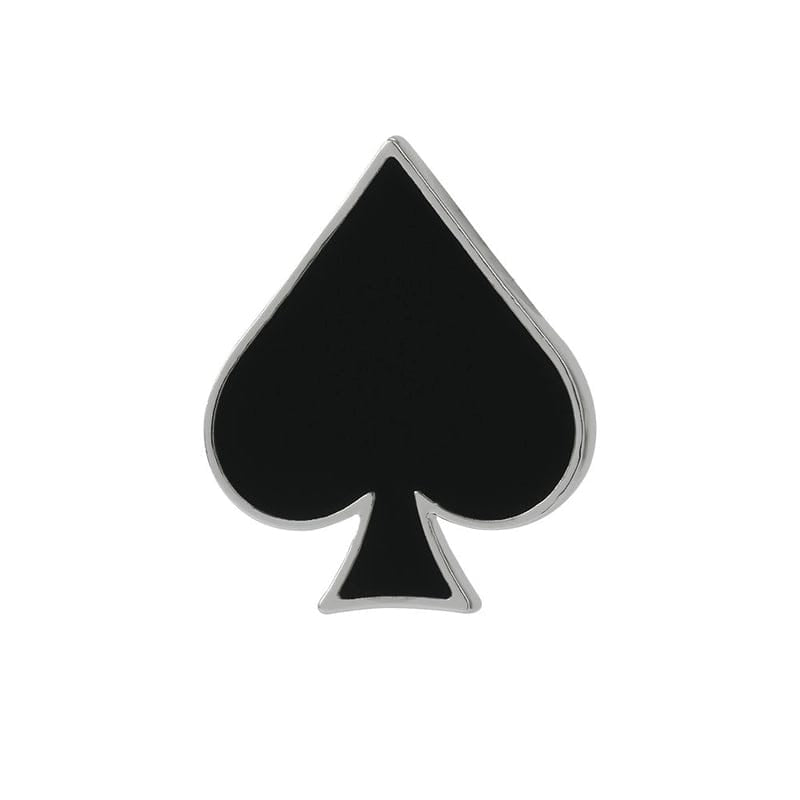 SPADE ENAMEL PIN