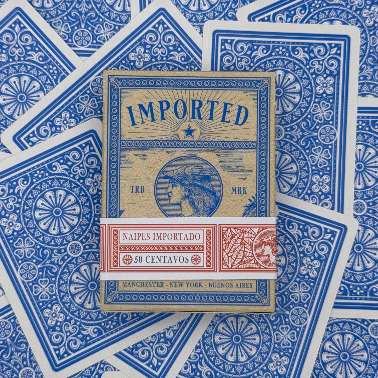 IMPORTED PLAYING CARDS BLUE EDITION No. 4