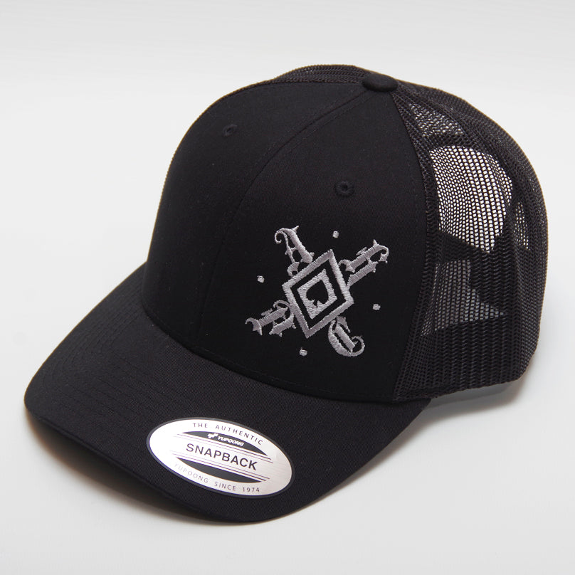 EMBROIDERED TRUCKER CAP - LOGO
