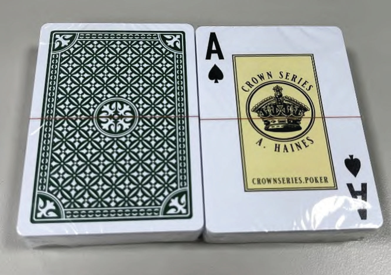 *PRE-ORDER* CROWN SERIES POKER - PVC 2 DECK SET (SPECIAL PRE-ORDER PRICE)