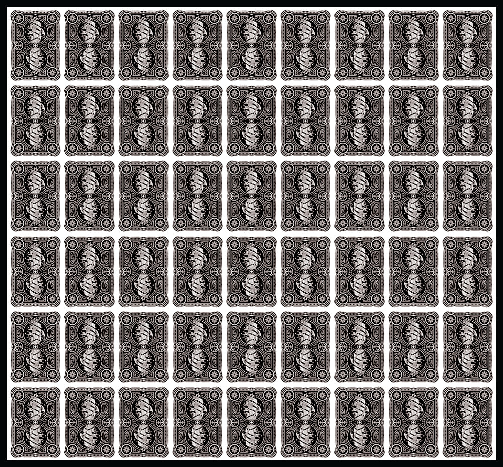 Uncut Sheet - Albatross No. 6 Nautical Playing Cards