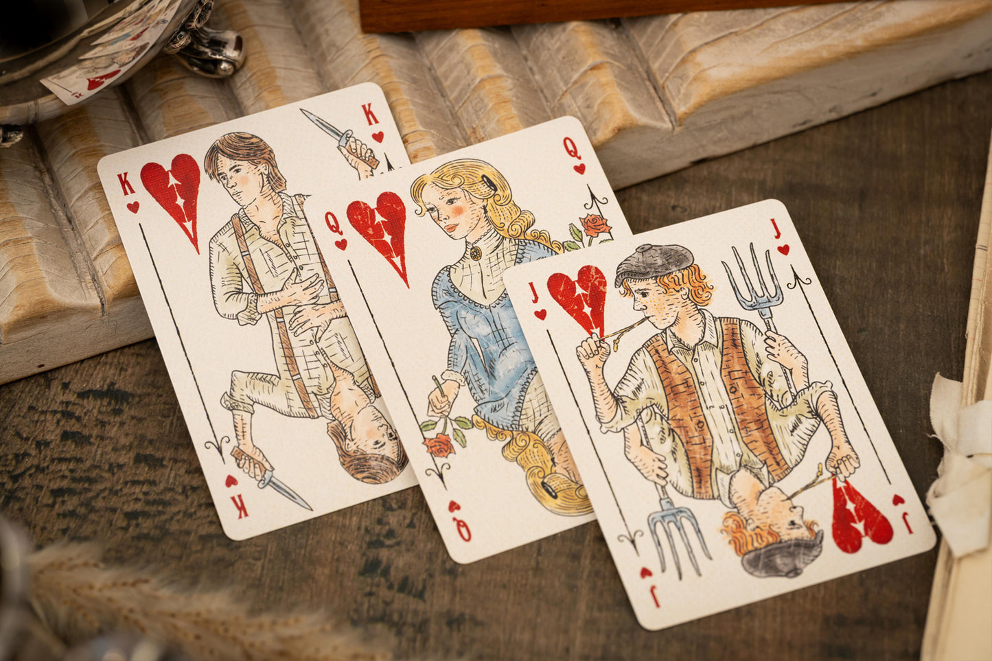 Love & Retribution - Part I Playing Cards - Gilded Edition (Gold)