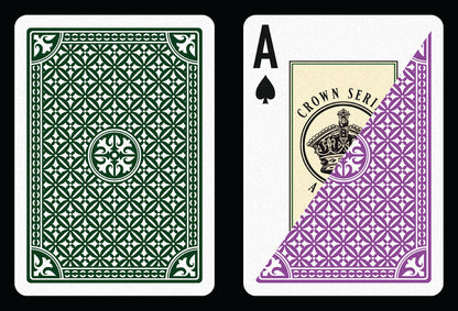 *PRE-ORDER* CROWN SERIES POKER - PVC 2 DECK SET (SPECIAL PRE-ORDER PRICE)