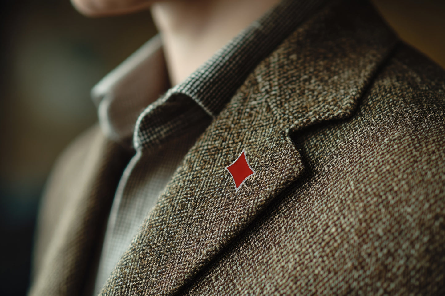 DIAMOND ENAMEL PIN