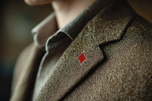 DIAMOND ENAMEL PIN