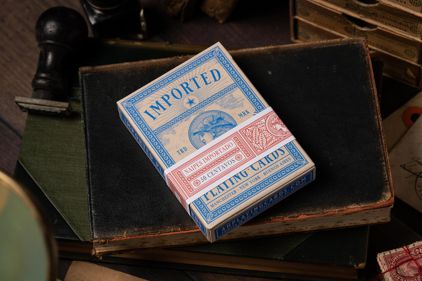 IMPORTED PLAYING CARDS BLUE EDITION No. 4