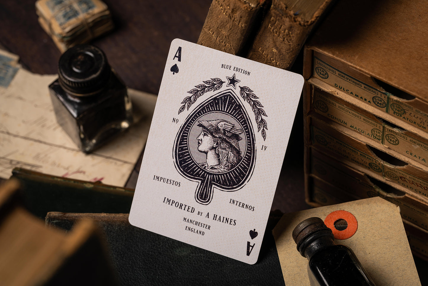 IMPORTED PLAYING CARDS BLUE EDITION No. 4
