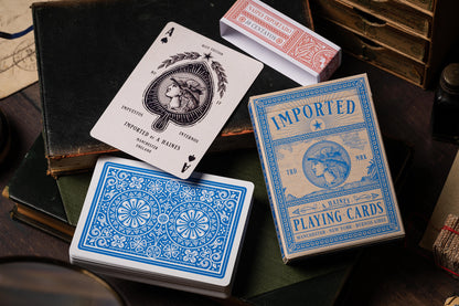 IMPORTED PLAYING CARDS BLUE EDITION No. 4