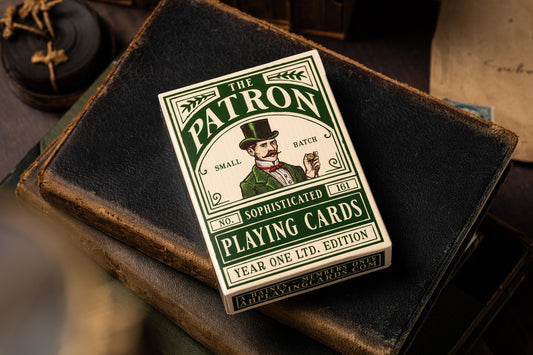 The Patron Sophisticated Playing Cards No. 161 (Green) - Year 1 Ltd. Edition (BACCARAT LOUNGE)