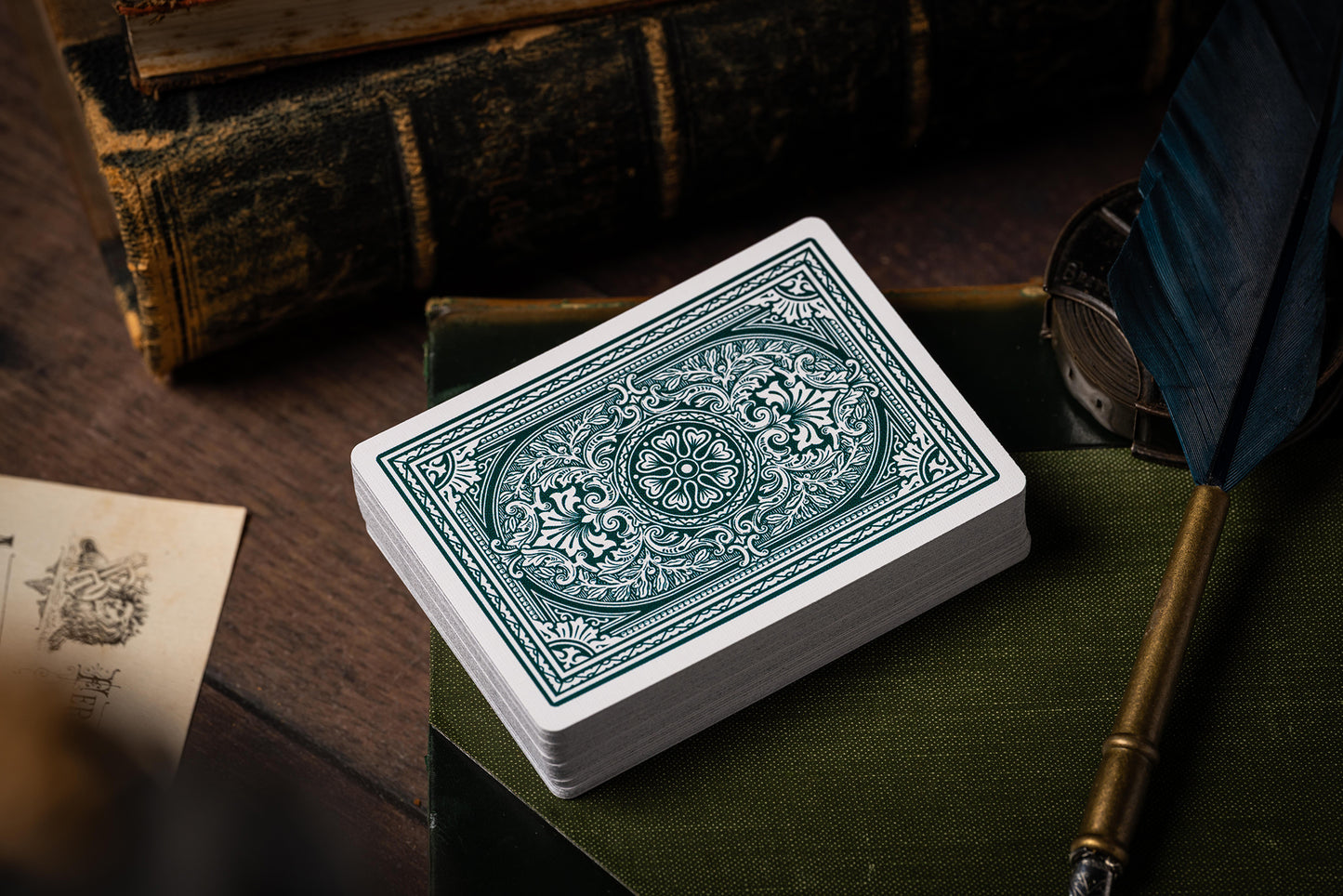 Triton 42 Club Playing Cards - Sea Green