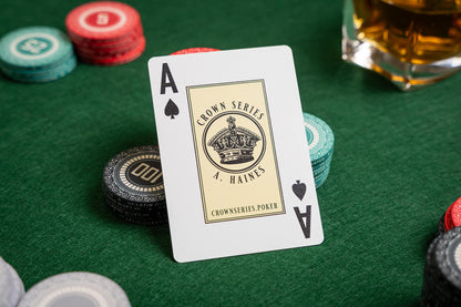 ace of spades - pvc casino playing cards poker