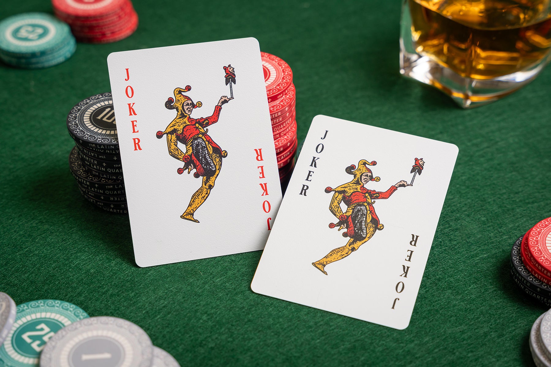 jokers - casino pvc playing cards poker
