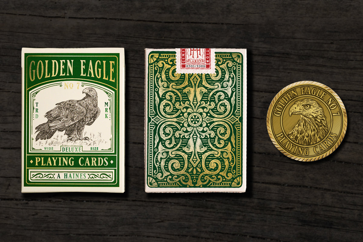 GOLDEN EAGLE BUNDLE - 1x STANDARD - 1x GILDED - 1x COIN (LIMITED & NUMBERED)