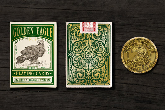 GOLDEN EAGLE BUNDLE - 1x STANDARD - 1x GILDED - 1x COIN (LIMITED & NUMBERED)