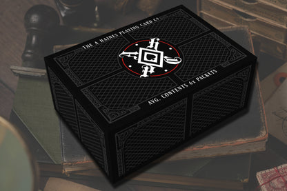 custom vintage playing cards half brick box unique design