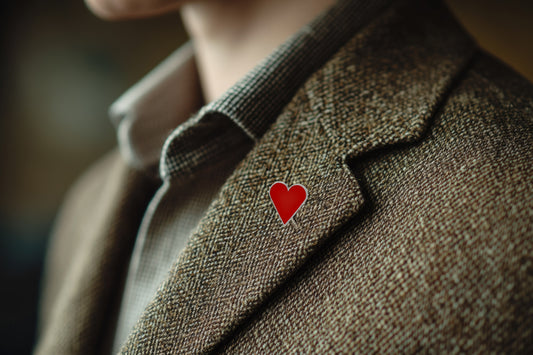 HEART ENAMEL PIN