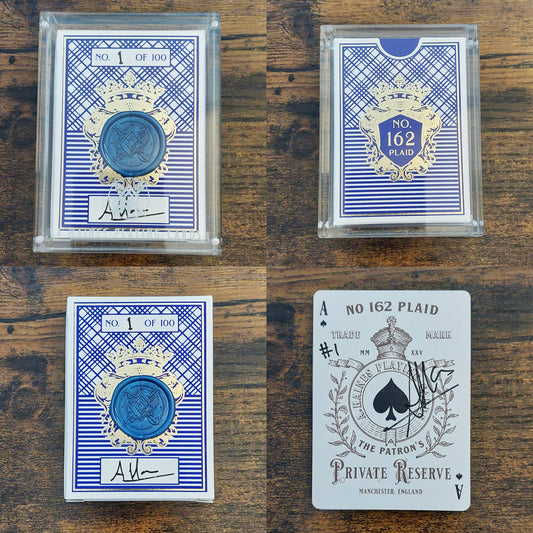 AUCTION* 1/100 Plaid no. 162 Artisan Letterpress Edition #1 Signed (SUITE LOUNGE)