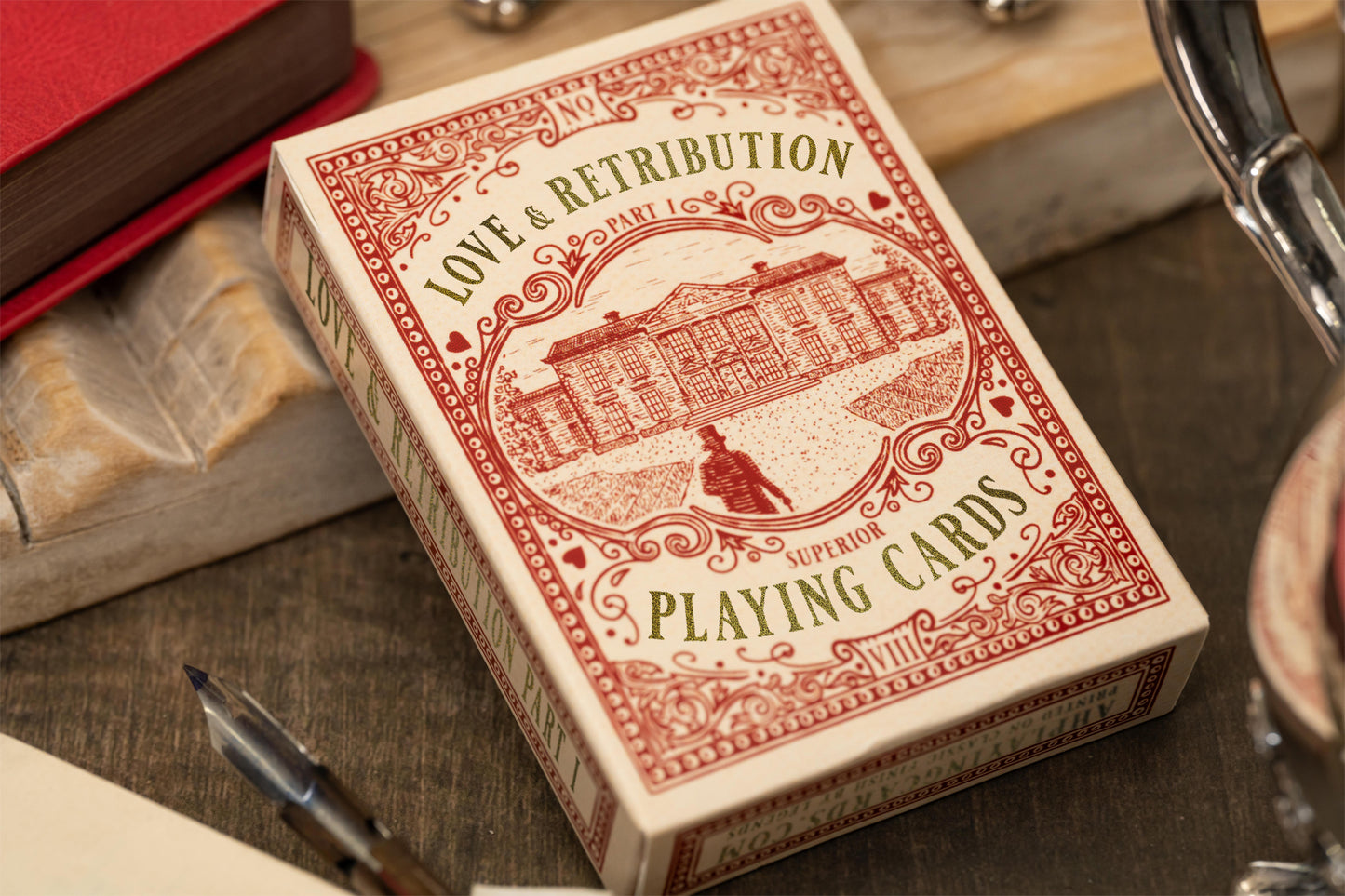 Love & Retribution - Part I Playing Cards - Gilded Edition (Gold)