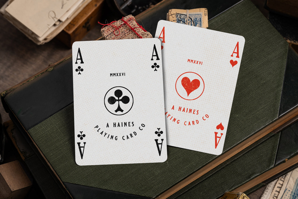 vintage matchbox artwork - tiger vs snake playing cards - aces with 4  way index - premium playing cards
