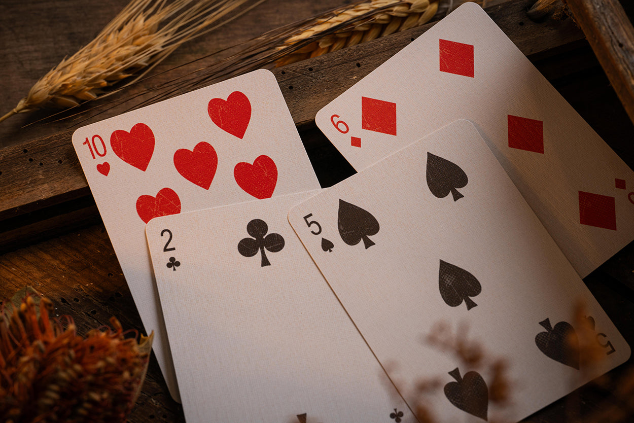 classic standard playing card faces a. haines osprey goshawk