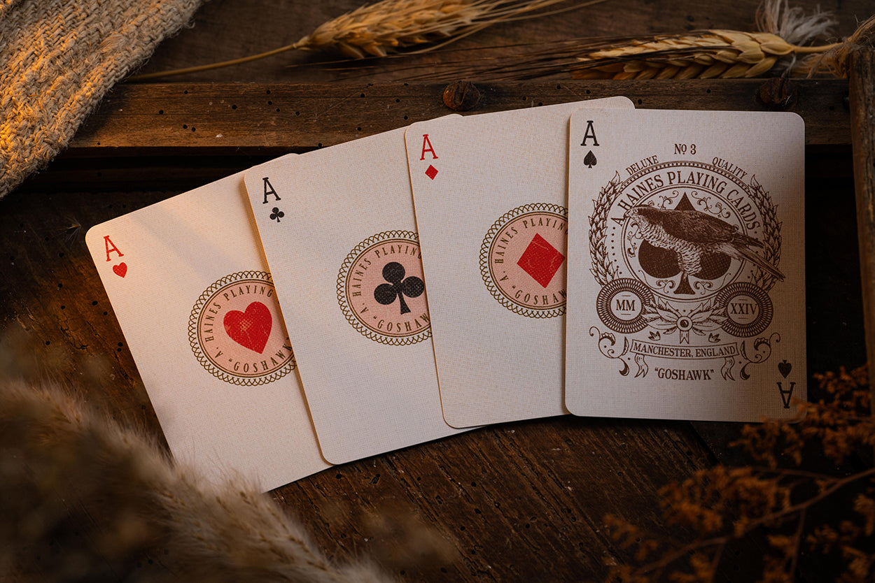 GOSHAWK No. 3 VINTAGE PLAYING CARDS