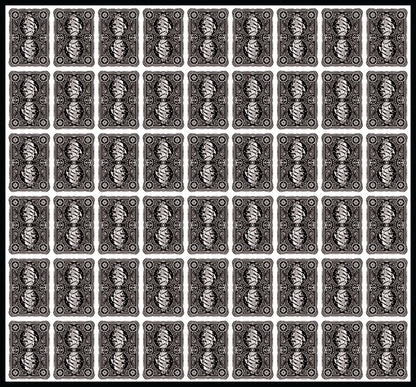 Uncut Sheet - Albatross No. 6 Nautical Playing Cards